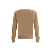 Fendi Beige Fleece Wool Sweatshirt