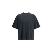 Haikure Black Cotton T-Shirt