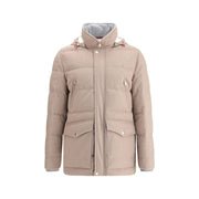 Brunello Cucinelli Beige Cashmere Coat