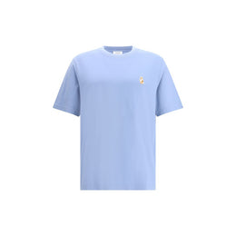 Maison Kitsuné Light Blue Cotton T-Shirt