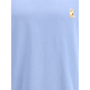 Maison Kitsuné Light Blue Cotton T-Shirt