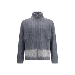 Dsquared² Gray Wool Cardigan