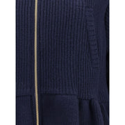 Undercover Blue Wool Bomber