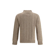 Brooksfield Beige Wool Sweatshirt