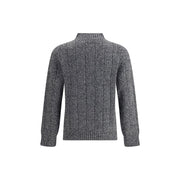 Brooksfield Gray Wool Sweatshirt