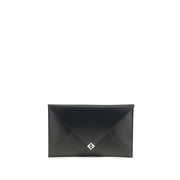 Fendi Black Leather Clutch Bag