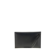 Fendi Black Leather Clutch Bag