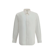 Saint Laurent White Cotton Dress Shirt