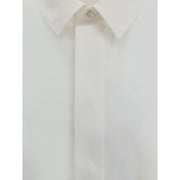 Saint Laurent White Cotton Dress Shirt