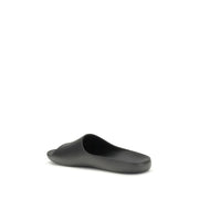 The Row Black Rubber Slippers