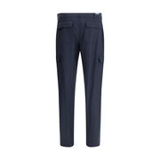 Etro Blue Wool Cargo Pants