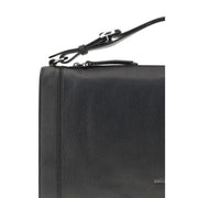 Coccinelle Black Calf Leather Bos Taurus Handbag