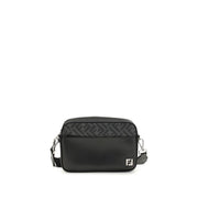 Fendi Black Leather Shoulder Bag