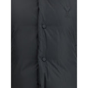 Ami Paris Black Polyamide Full-Length Jacket