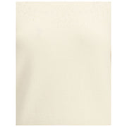 Thom Browne White Fleece Wool Sweatshirt