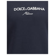 Dolce & Gabbana Blue Cotton Sweatshirt