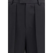 Undercover Black Acetate Casual Pants
