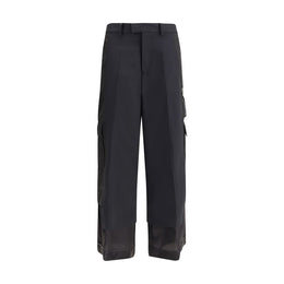 Undercover Black Polyester Cargo Pants