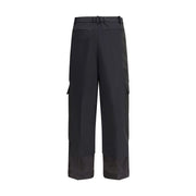 Undercover Black Polyester Cargo Pants