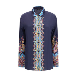 Etro Multicolor Silk Pattern Shirt