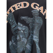 PDF Channel Black Cotton T-Shirt