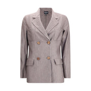 Giorgio Armani Brown Cashmere Blazer
