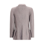 Giorgio Armani Brown Cashmere Blazer