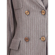 Giorgio Armani Brown Cashmere Blazer