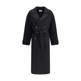 Dynamis Studio Black Wool Coat