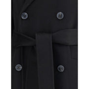 Dynamis Studio Black Wool Coat