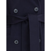 Dynamis Studio Blue Wool Coat