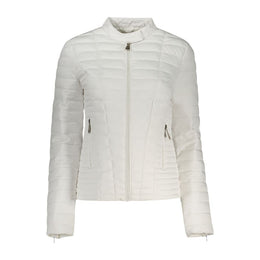 Guess Jeans White Polyethylene Jackets & Coat