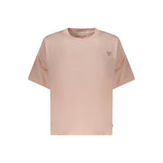 Guess Jeans Pink Cotton T-Shirt