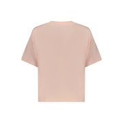 Guess Jeans Pink Cotton T-Shirt