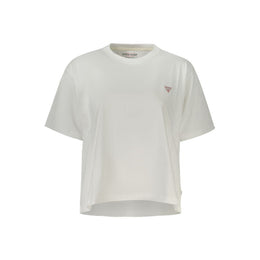 Guess Jeans White Cotton T-Shirt