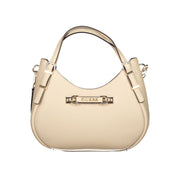 Guess Jeans Beige Polyethylene Women Handbag