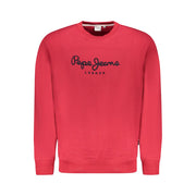 Pepe Jeans Red Cotton Men Sweater