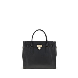Michael Kors Black Calf Leather Bos Taurus Shoulder Bag