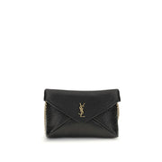 Saint Laurent Cassandre chain Clutch Bag