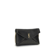 Saint Laurent Cassandre chain Clutch Bag