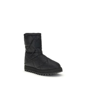 Dolce & Gabbana Black Polyamide Boots