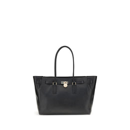 Michael Kors Black Calf Leather Bos Taurus Shoulder Bag