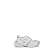 Balenciaga Silver Rubber Athletic Sneakers