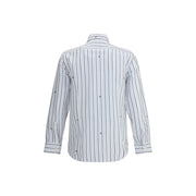 Etro White Cotton Pattern Shirt