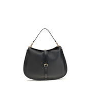 Etro Black Calf Leather Bos Taurus Shoulder Bag