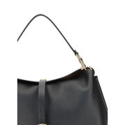 Etro Black Calf Leather Bos Taurus Shoulder Bag