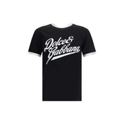 Dolce & Gabbana Black Cotton T-Shirt