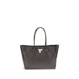 Michael Kors Brown Calf Leather Bos Taurus Shoulder Bag