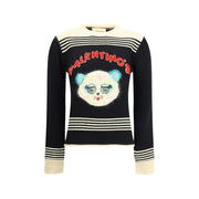 Valentino Multicolor Fleece Wool Sweatshirt