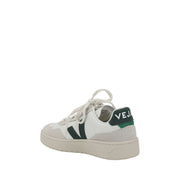 Veja White Rubber Low Top Sneakers